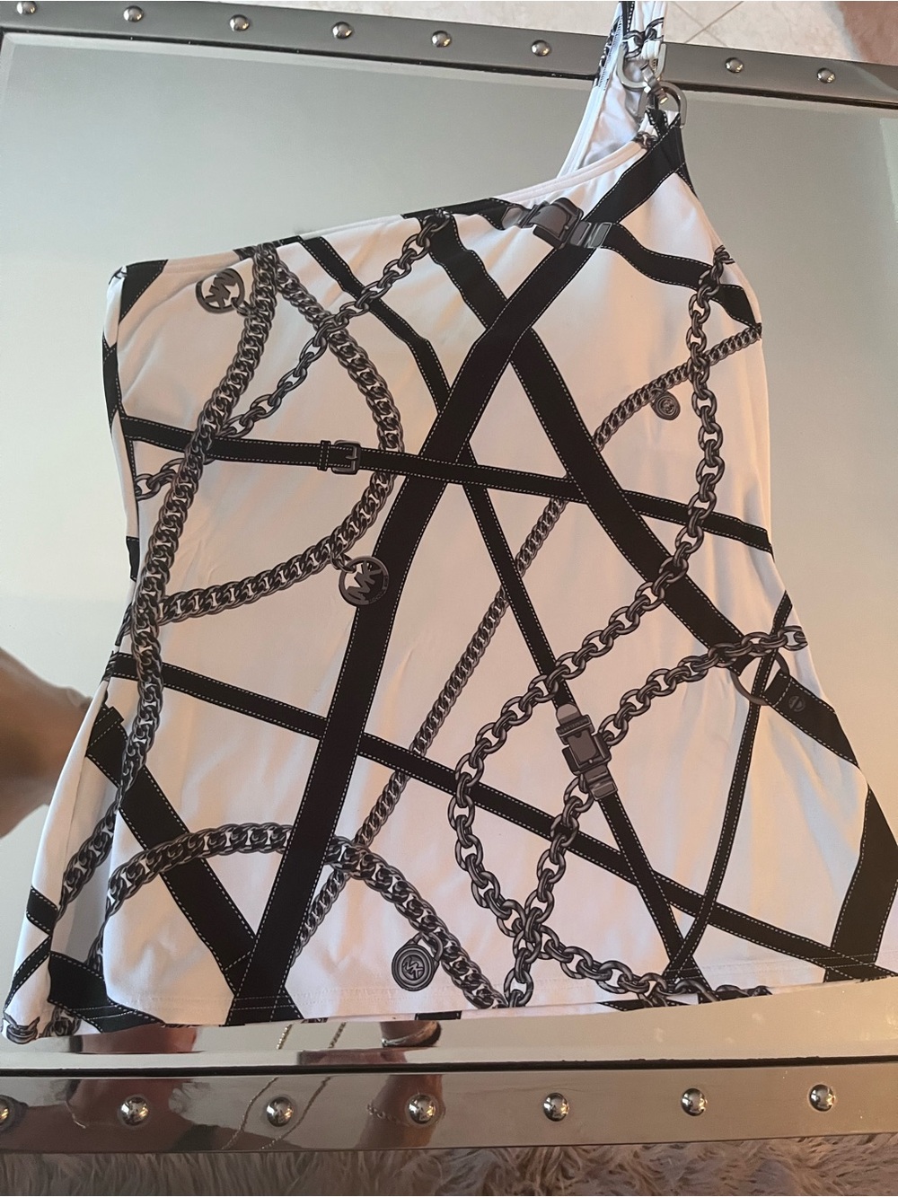 Michael Kors top/swim sz m